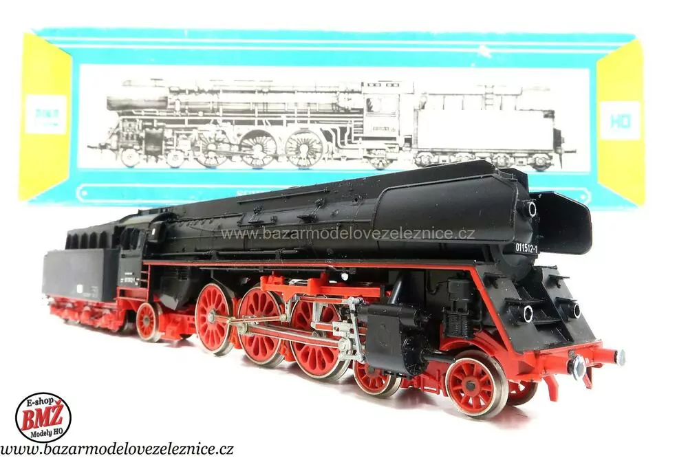 Piko DDR - DC - Parní lokomotiva BR 01 1512 DR - HO
