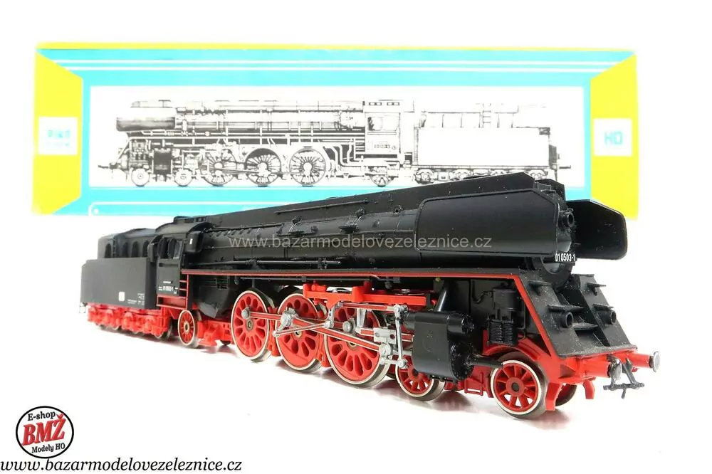 Piko DDR - DC - Parní lokomotiva BR 01 1503 DR - HO