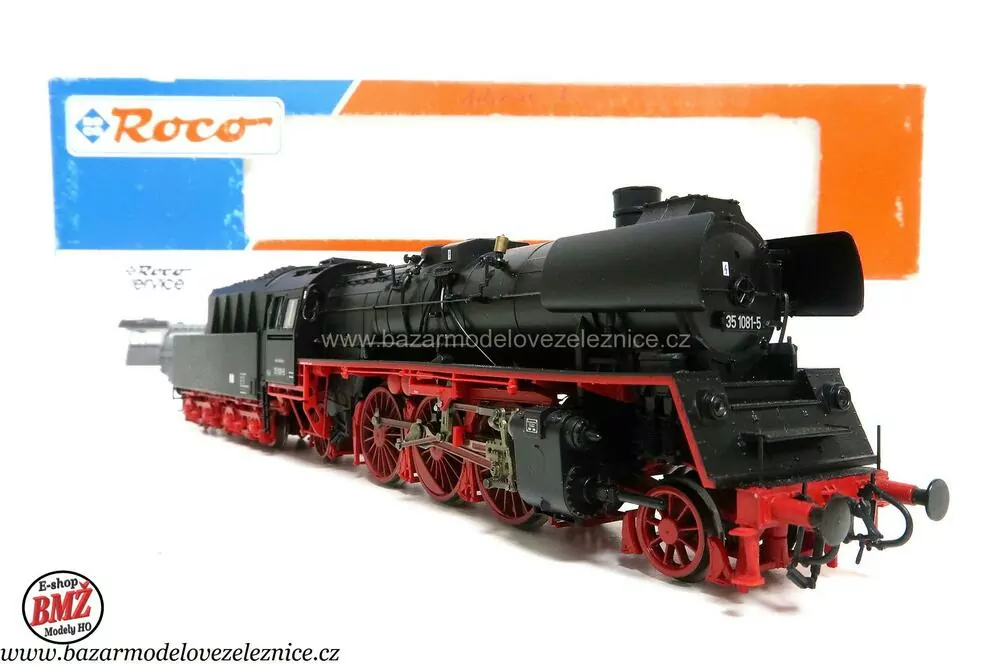 Roco -DCC - Parní lokomotiva BR 35 1081 DR - HO