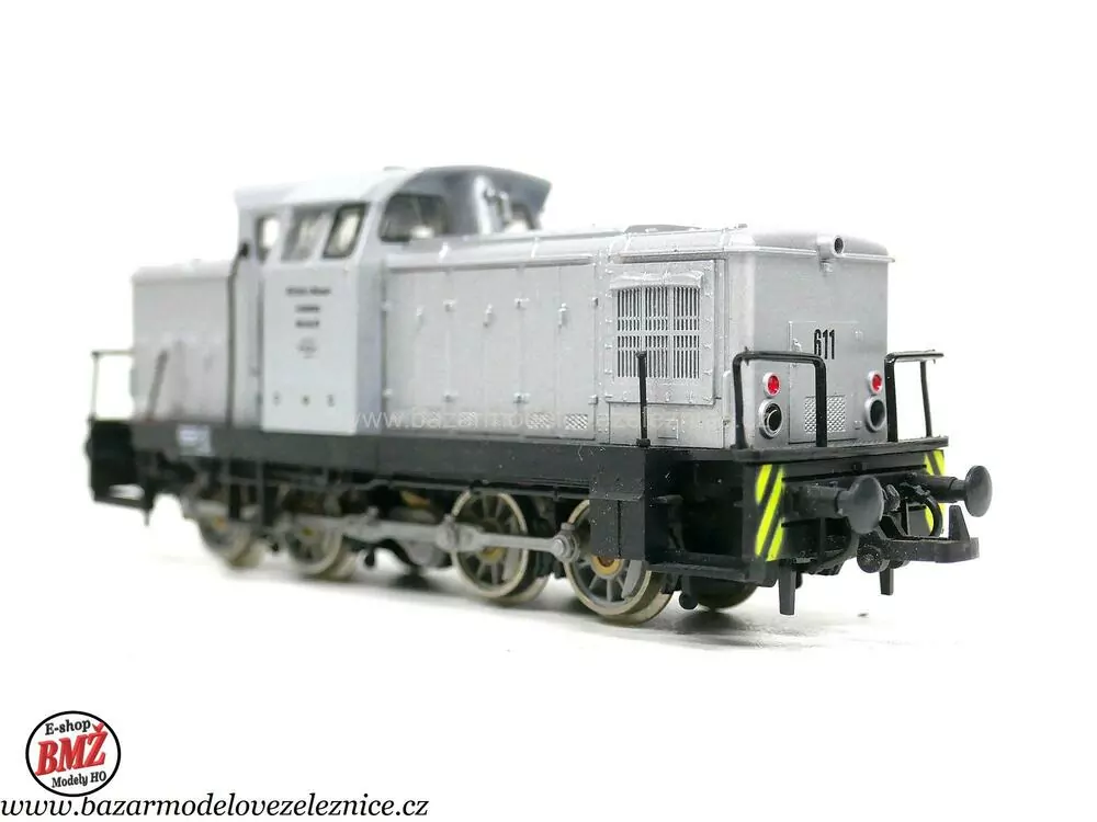 Piko DDR - DC - Dieselová lokomotiva BR 106 Werklok DR - HO