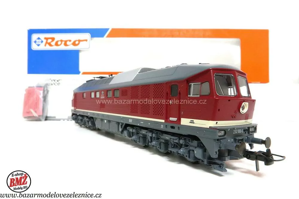 Roco - DSS - Dieselová lokomotiva BR 232 601 DR - HO