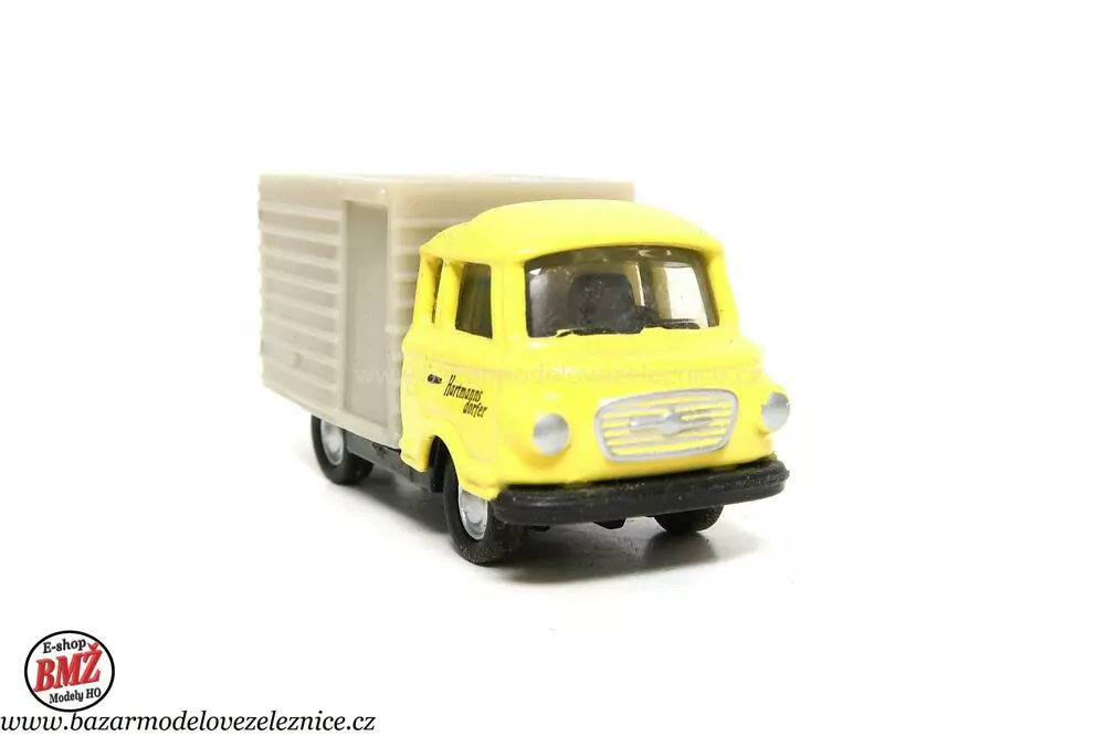 ? - Barkas skříň - Kovový model - HO
