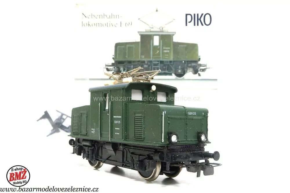 PIKO DDR - DC - Elektrická lokomotiva E 69 05 DB -HO