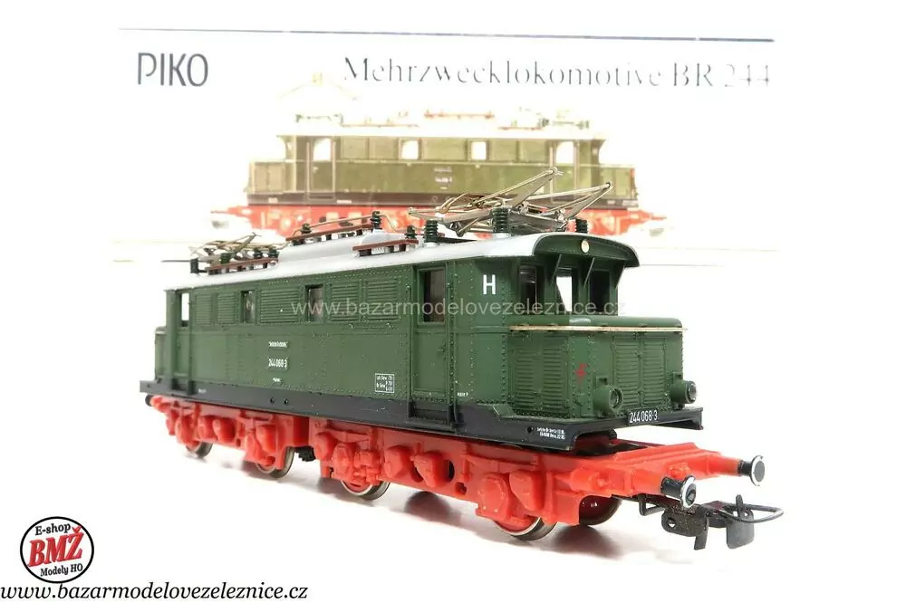PIKO DDR - DC - Elektrická lokomotiva BR 244 068 DR -HO