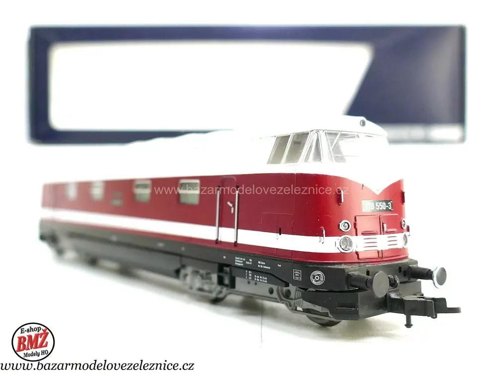 Gutzold - DCC - Dieselová lokomotiva BR 118 550 DR - HO