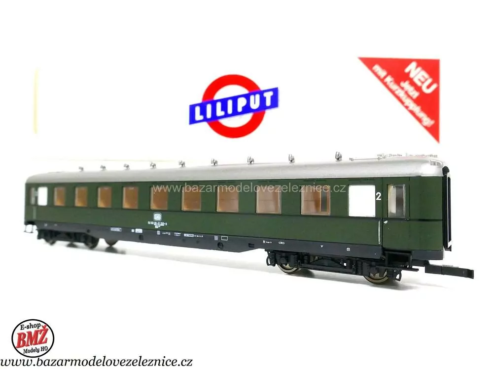 Liliput - Osobní vůz 2 tř. DB - HO