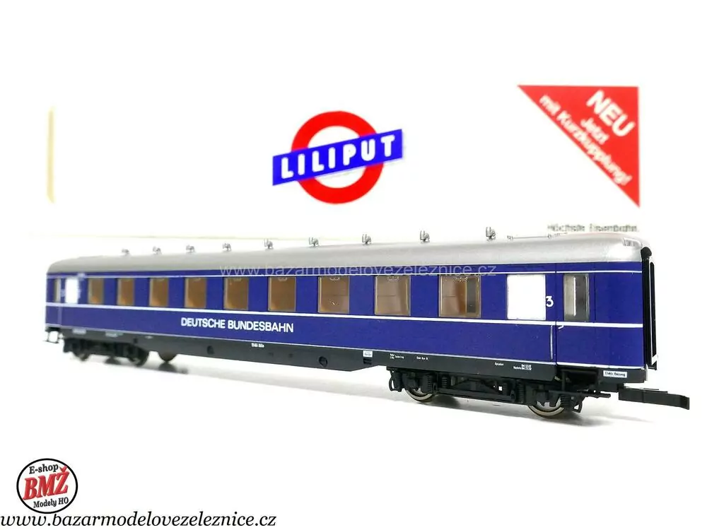 Liliput - Osobní vůz 3 tř. DB - HO
