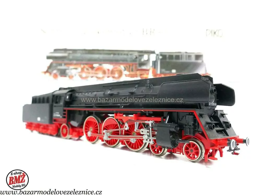 Piko DDR - DC - Parní lokomotiva BR 01 1518 DR - HO
