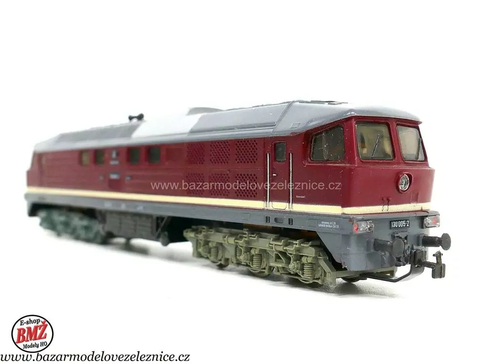 Piko DDR - DC - Dieselová lokomotiva BR 130 005 DR - HO