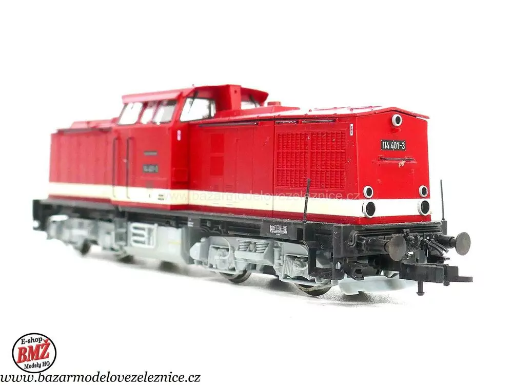 Roco - DCC + ZVUK - Dieselová lokomotiva BR 114 401 DR - HO