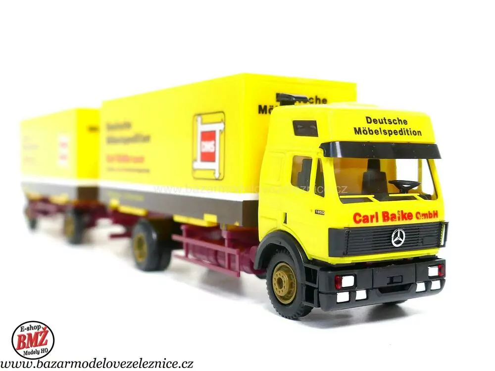 AWM - Mercedes s přívěsem - HO