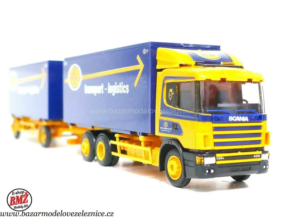 AWM - Scania s přívěsem - HO