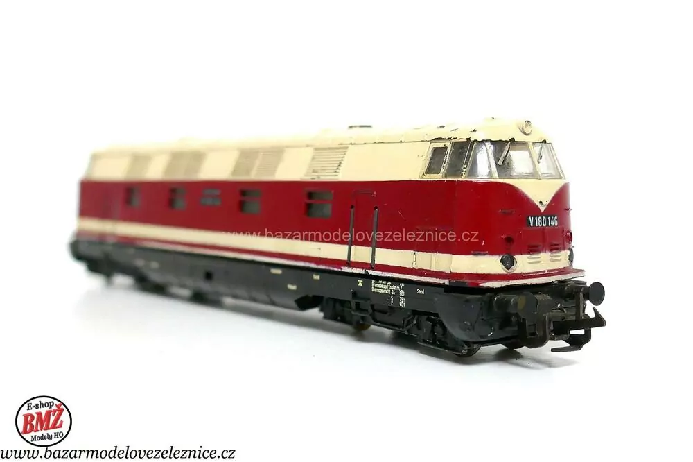 BTTB - Dieselová lokomotiva V 180 146 DR - TT
