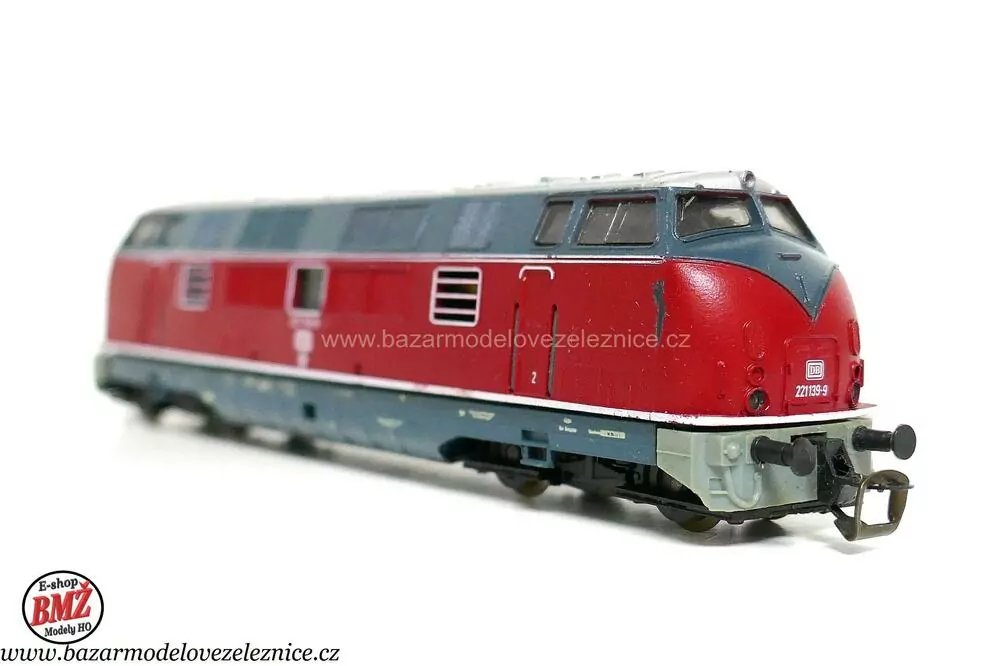 BTTB - Dieselová lokomotiva V 221 139 DB- TT