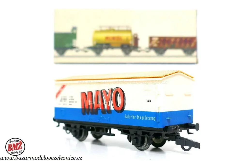 Piko DDR - Chladírenský vůz DSB Mayo - HO