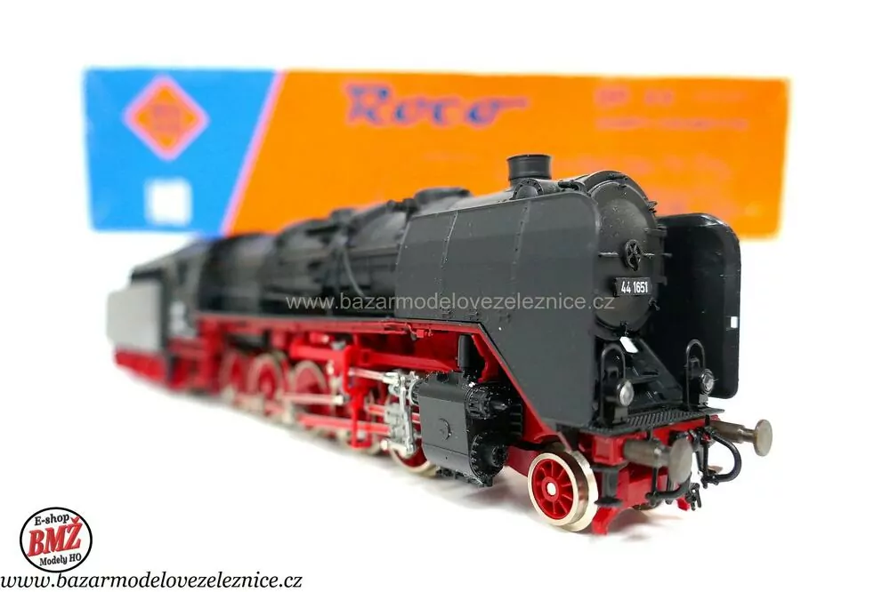 Roco - DC - Parní lokomotiva BR 44 1651 DB - HO