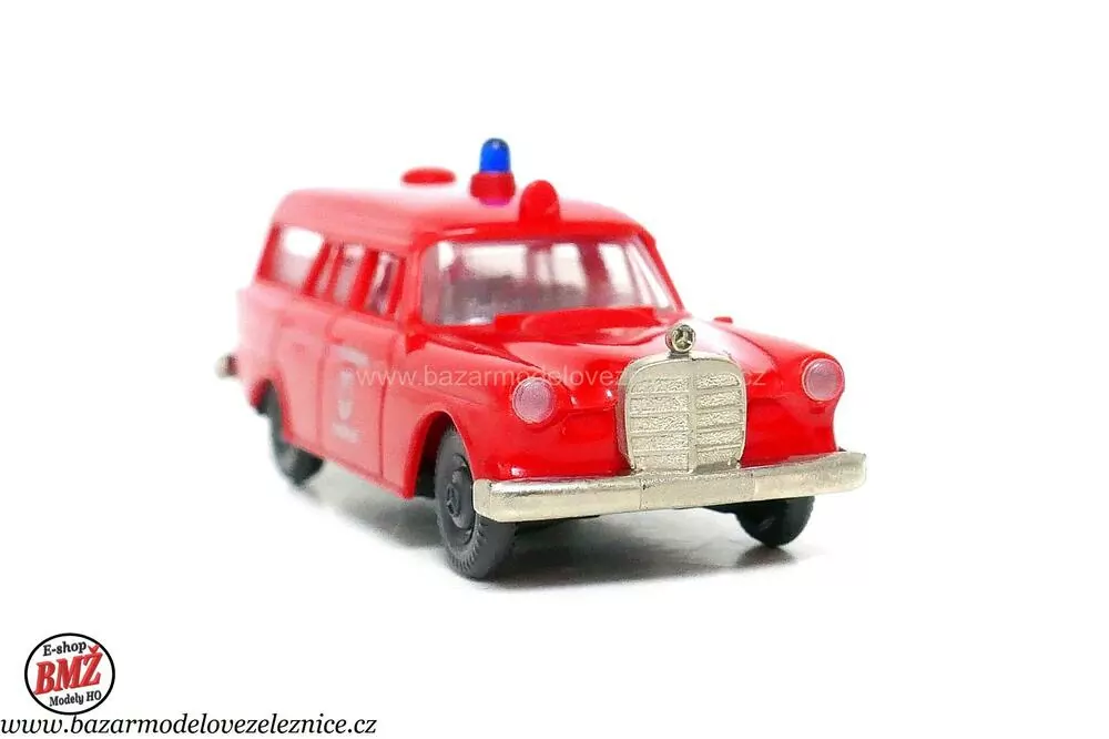 Brekina - Mercedes 190 hasiči - HO