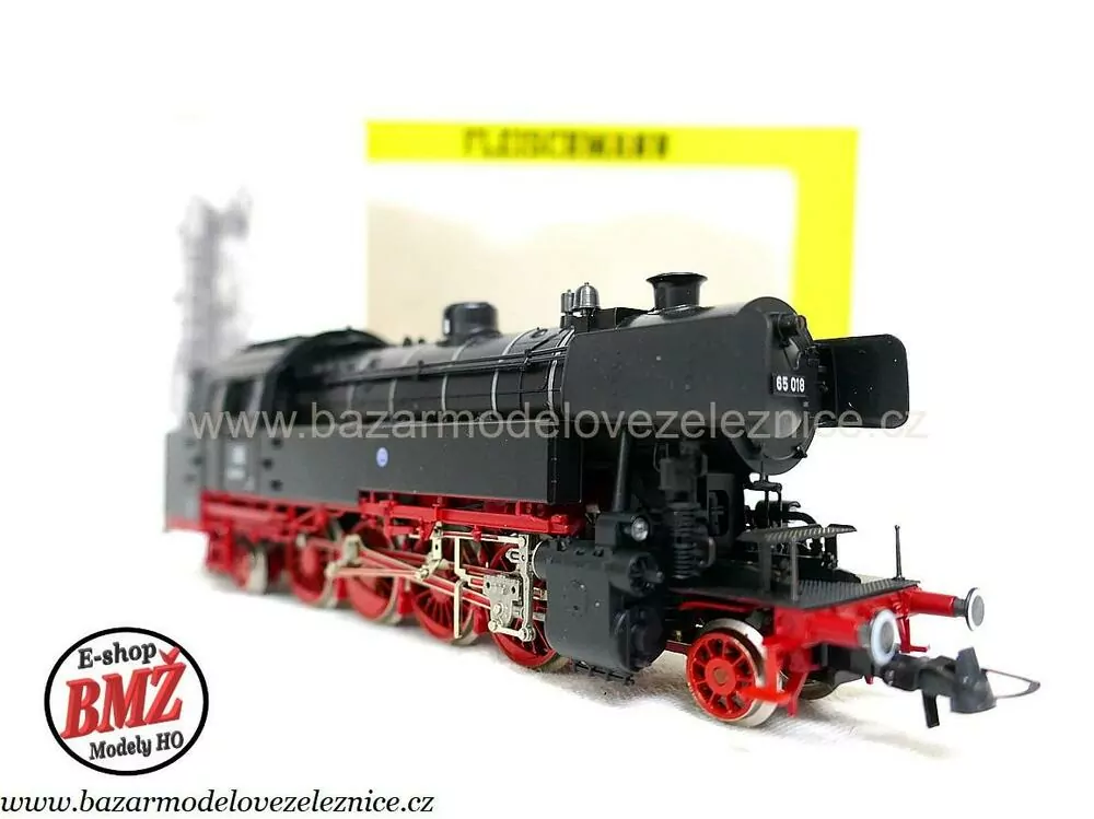 Fleischmann - DC - Parní lokomotiva BR 65 018 DB - HO