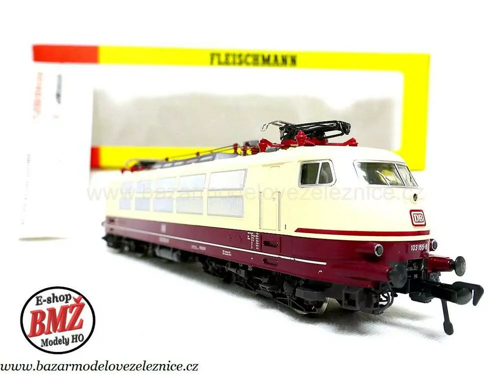 Fleischmann - DC - Elektrická lokomotiva BR 103 155 DB - HO