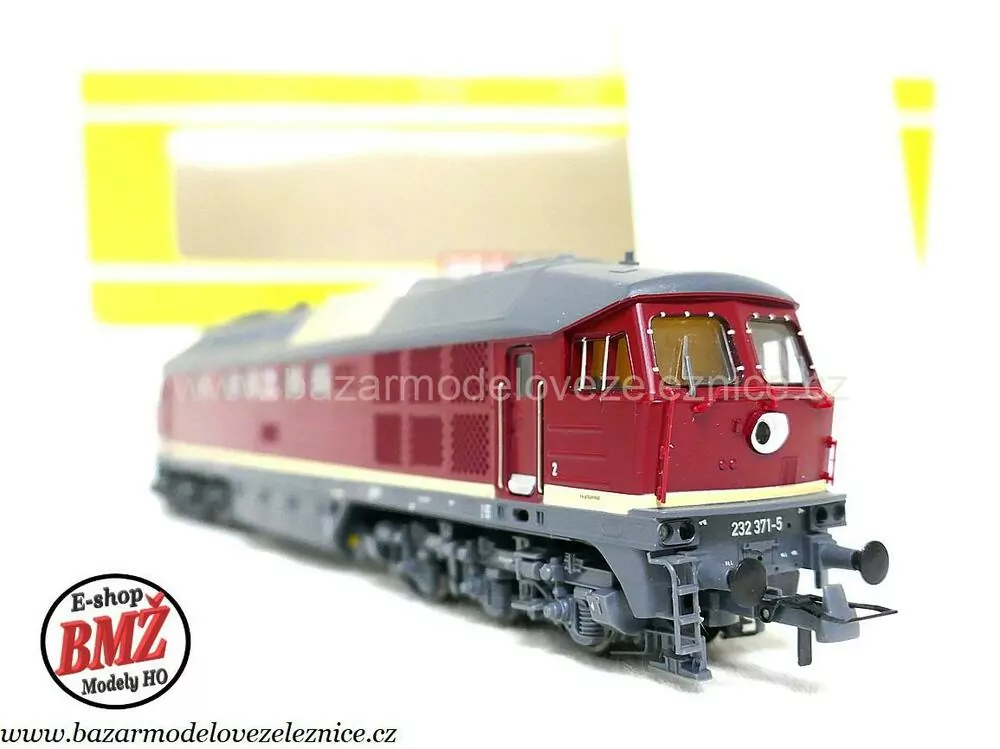 Brawa - DC - Dieselová lokomotiva BR 232 371 DR - HO