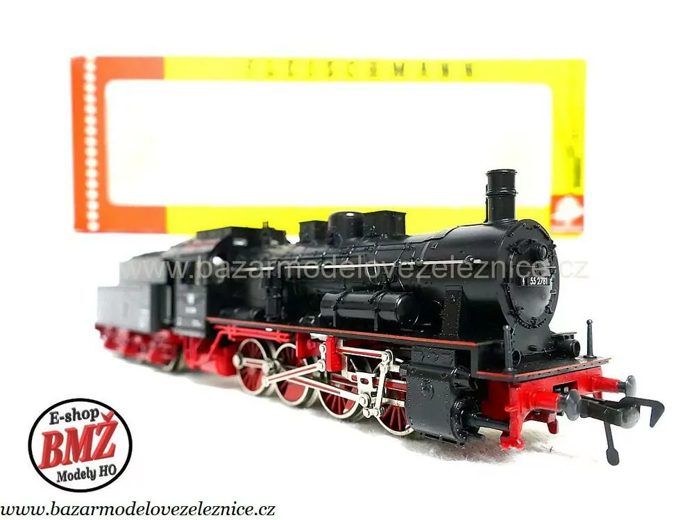 Fleischmann - DC - Parní lokomotiva BR 55 2781 DB- HO