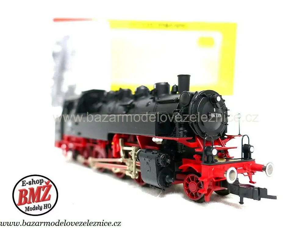 Fleischmann - DC - Parní lokomotiva BR 86 739 DB - HO