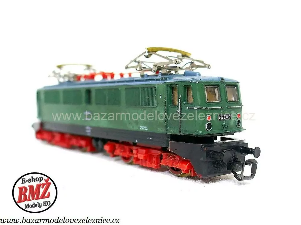 BTTB - Elektrická lokomotiva BR 242 018 DR - TT