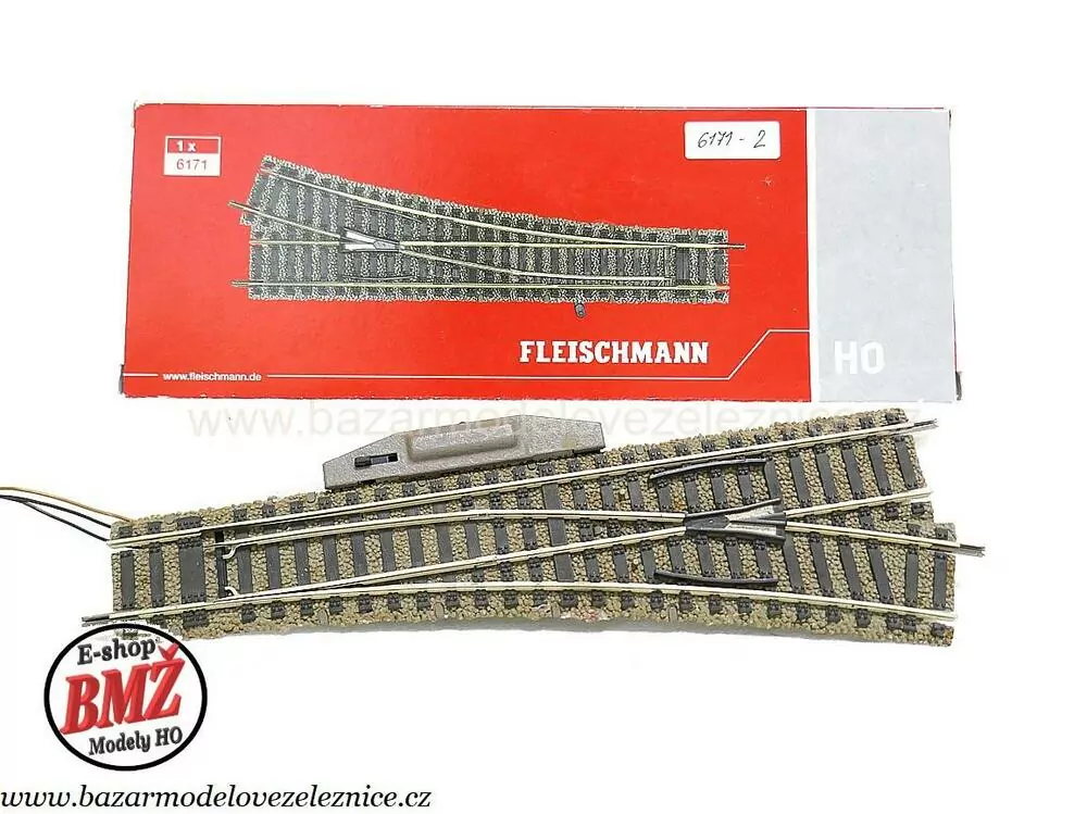 Fleischmann Profi - Výhybka elektrická pravá - HO