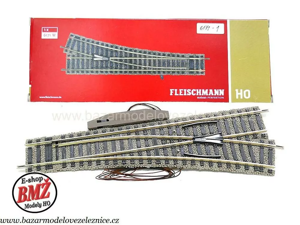 Fleischmann Profi - Výhybka elektrická pravá - HO