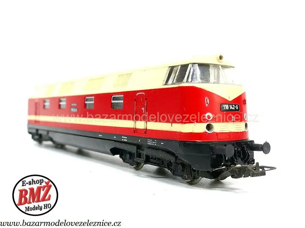 PIKO DDR - DCC - Dieselová lokomotiva BR 118 142 DR - HO