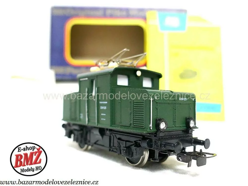 PIKO DDR - DC - Elektrická lokomotiva E 69 05 DR -HO