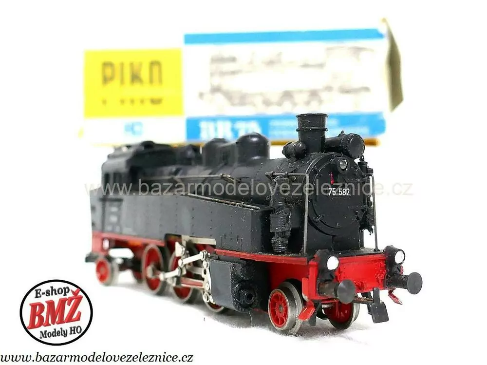 Piko DDR - DC - Parní lokomotiva BR 75 582 DR - HO