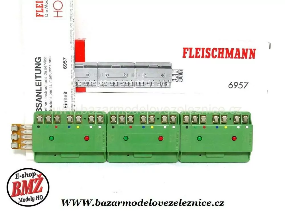 Fleischmann -Automatické ovládání blokování 3 ks - HO