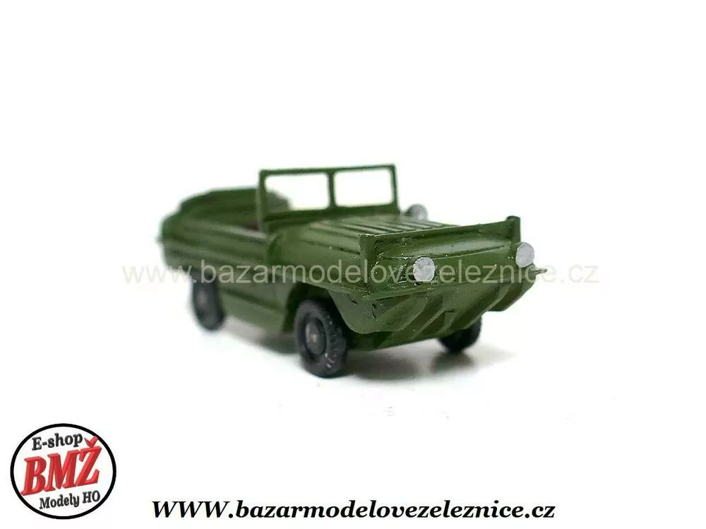 ? - Obojživelný vůz - kovový model - HO