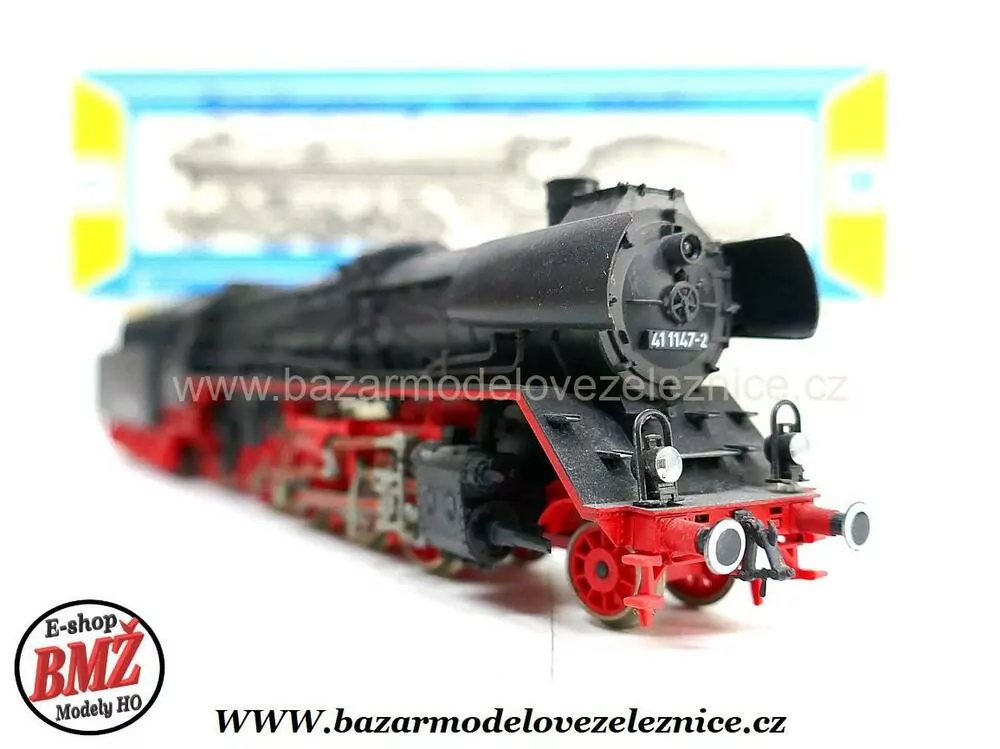 Piko DDR - DC - Parní lokomotiva BR 41 1147 DR - HO
