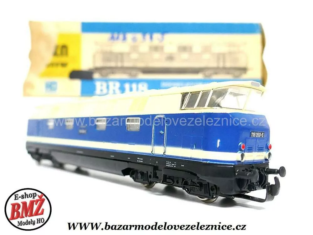 Piko DDR - DC - Dieselová lokomotiva BR 118 059 DR - HO