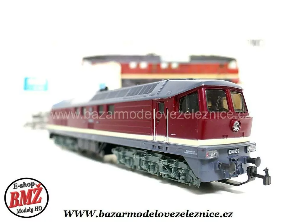 Piko DDR - DC - Dieselová lokomotiva BR 130 005 DR - HO