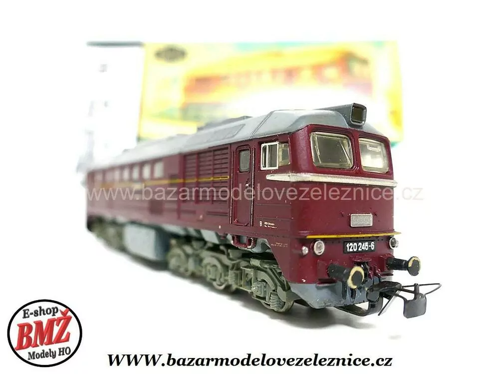 Piko DDR - DC - Dieselová lokomotiva BR 120 303 DR - HO