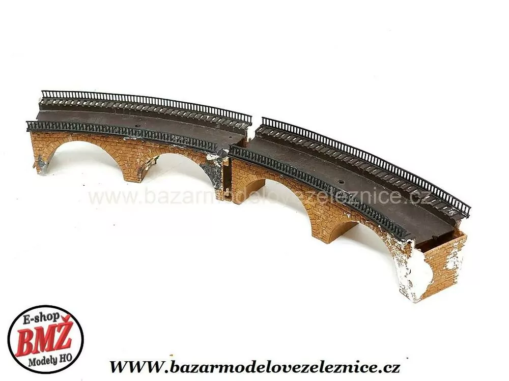 Železniční most obloukový 38 cm - HO