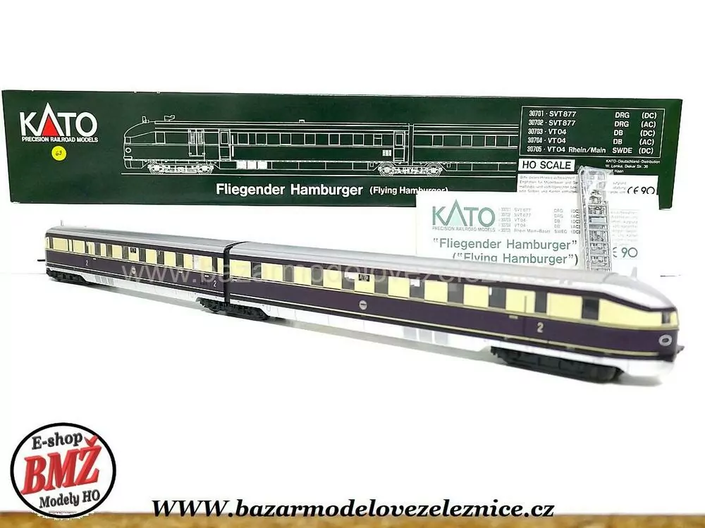 Kato - DSS - Motorová souprava SVT 877 DRG - HO
