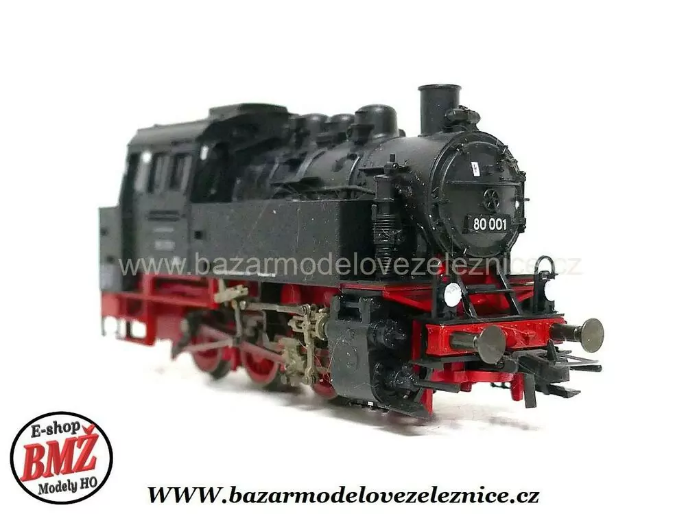 Roco - DC - Parní lokomotiva BR 80 001 DR - HO