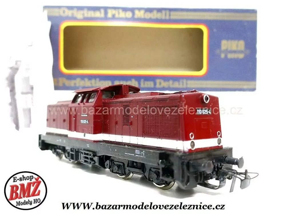 PIKO DDR - DC - Dieselová lokomotiva BR 110 025 DR - HO