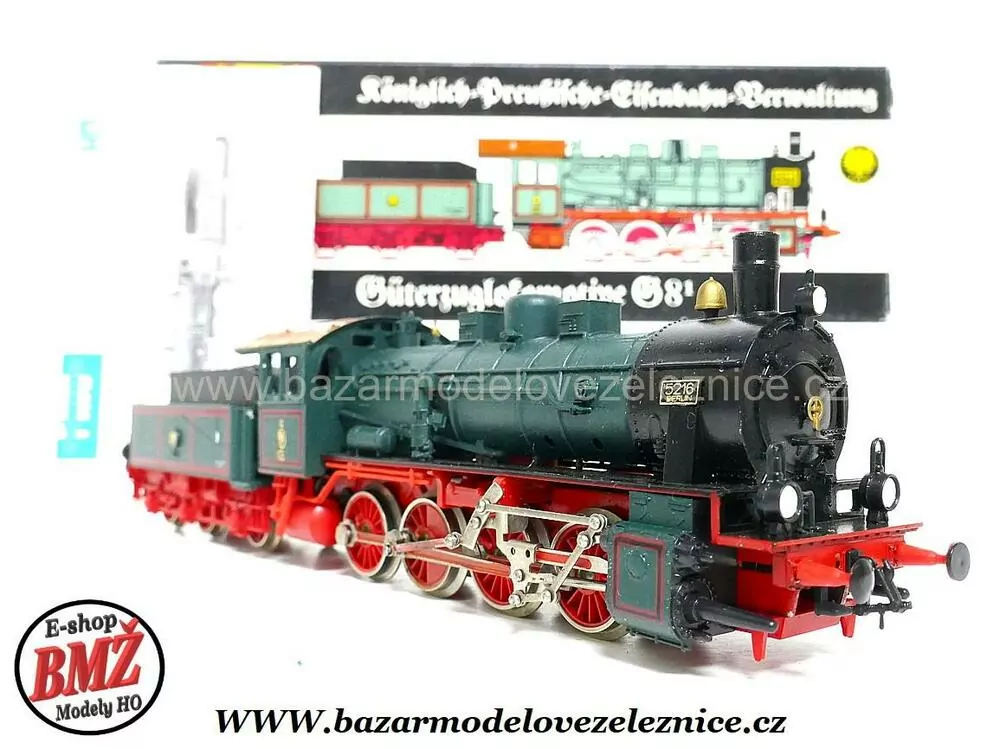 Piko DDR - DC - Parní lokomotiva BR 55 K.P.E.V. - HO