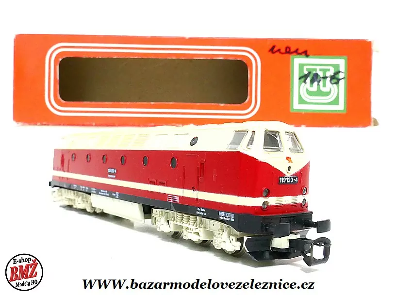 BTTB - Dieselová lokomotiva BR 119 120 DR - TT