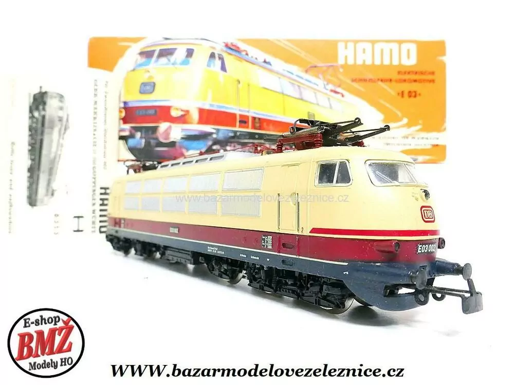 Marklin Hamo - DC - Elektrická lokomotiva E 03 002 DB - HO