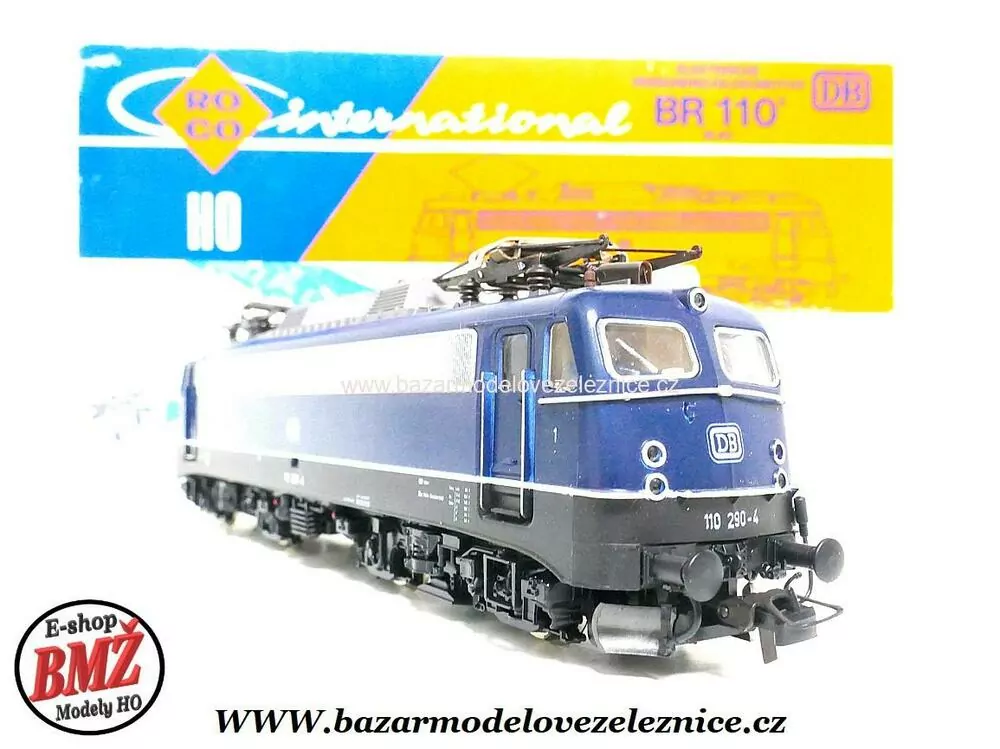 Roco - DC - Elektrická lokomotiva BR 110 290 DB - HO