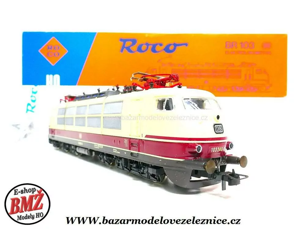 Roco - DC - Elektrická lokomotiva BR 103 240 DB - HO