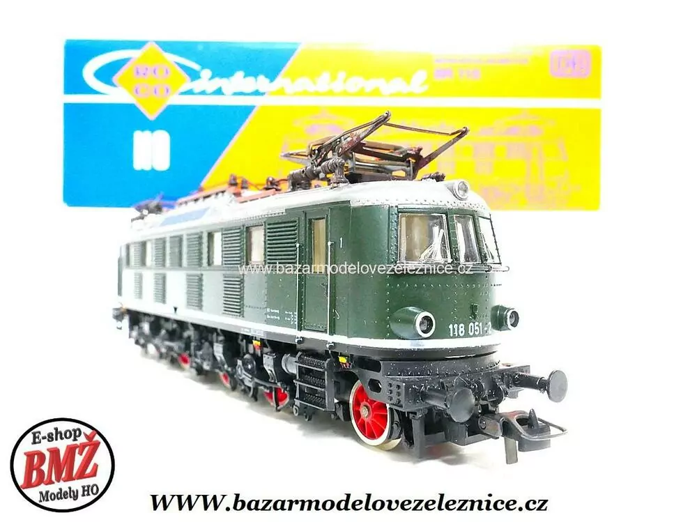 Roco - DC - Elektrická lokomotiva BR 118 051 DB - HO