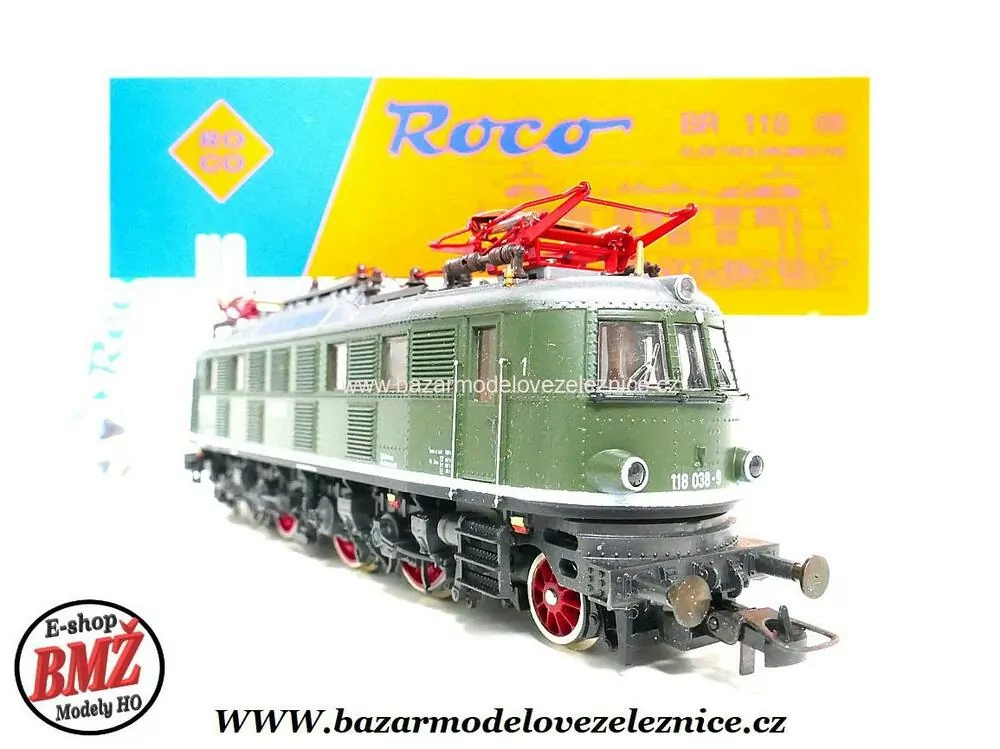 Roco - DC - Elektrická lokomotiva BR 118 038 DB - HO