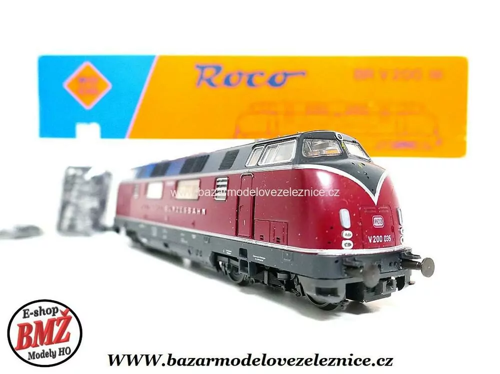 Roco - DC - Dieselová lokomotiva V 200 035 DB - HO